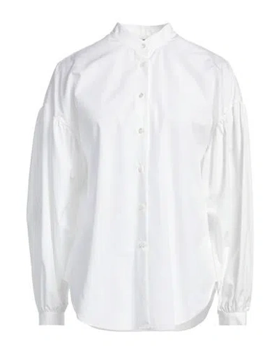 Aspesi Woman Shirt White Size 2 Cotton