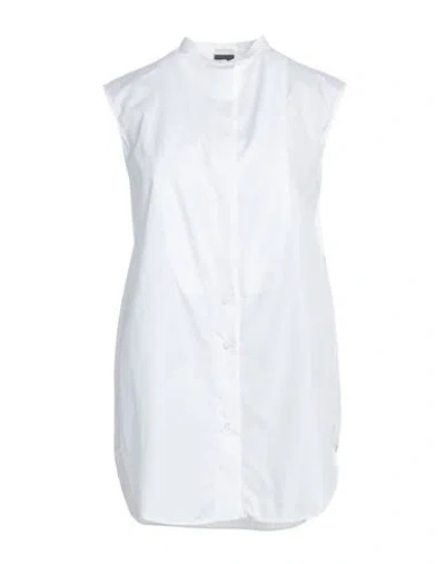 Aspesi Woman Shirt White Size 4 Cotton