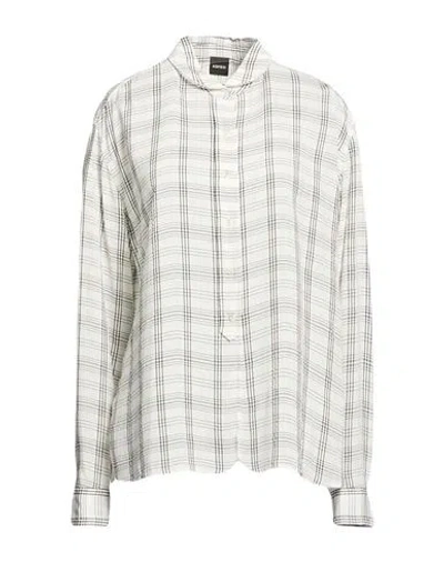Aspesi Woman Shirt White Size 4 Viscose