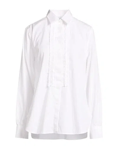 Aspesi Woman Shirt White Size 6 Cotton