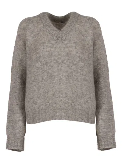 Aspesi Woman Sweater In Gray