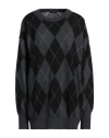 Aspesi Argyle Sweater In Grey