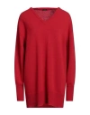 Aspesi Wool Sweater In Red