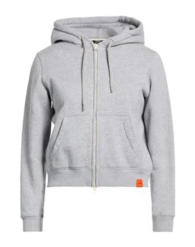 Aspesi Woman Sweatshirt Light Grey Size S Cotton