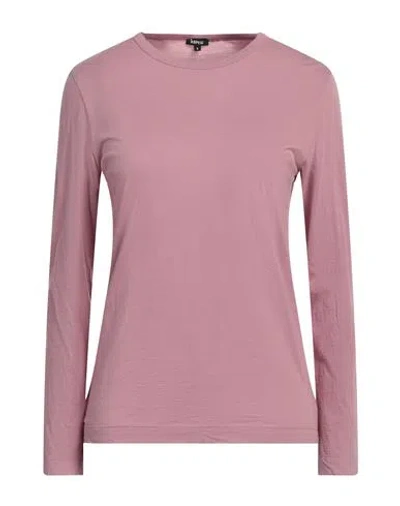 Aspesi Woman T-shirt Antique Rose Size M Cotton In Pink