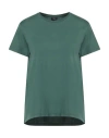 Aspesi Woman T-shirt Green Size M Cotton