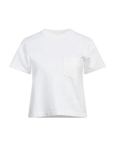 Aspesi Woman T-shirt White Size S Cotton