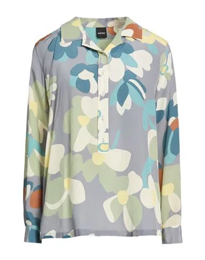 Aspesi Woman Top Lilac Size 0 Silk In Purple