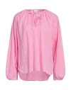 Aspesi Woman Top Pink Size 4 Linen
