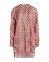 Aspesi Woman Top Salmon Pink Size 4 Viscose In Pink