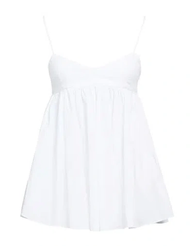 ASPESI ASPESI WOMAN TOP WHITE SIZE 0 COTTON
