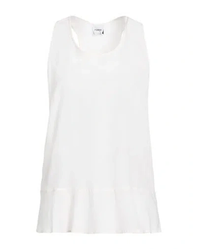 Aspesi Woman Top White Size 8 Silk