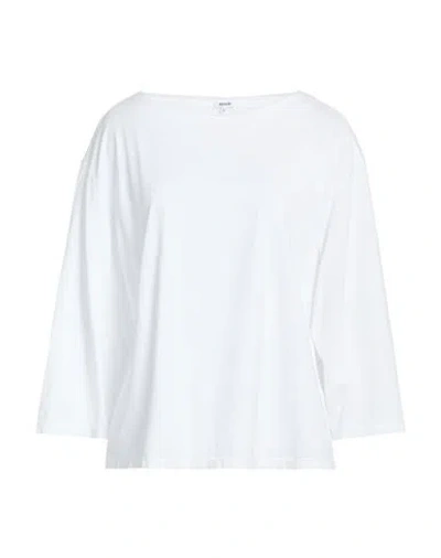 Aspesi Woman T-shirt White Size L Cotton