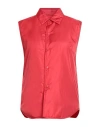 Aspesi Woman Vest Red Size Xl Polyamide In Red