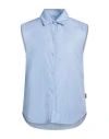 Aspesi Woman Vest Sky Blue Size L Polyamide