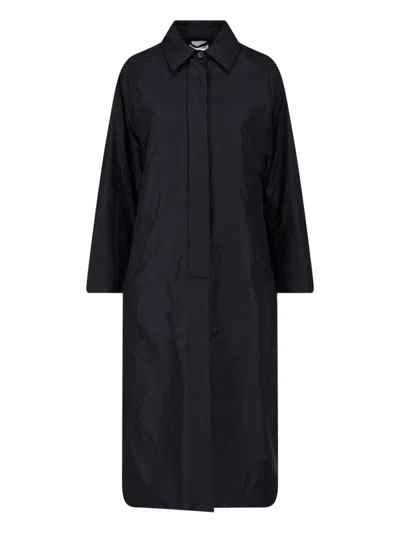 Aspesi Women's 100% Polyamide Jacket In Blue