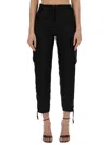 Aspesi Regular Fit Cargo Pants With Adjustable Hems And Side Pockets In Multi