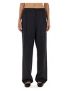 Aspesi Regular Fit Pants In Blue