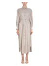 Aspesi Shirt Dress In Neutral