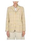Aspesi Tailored Jacket Checked Pattern In Multi