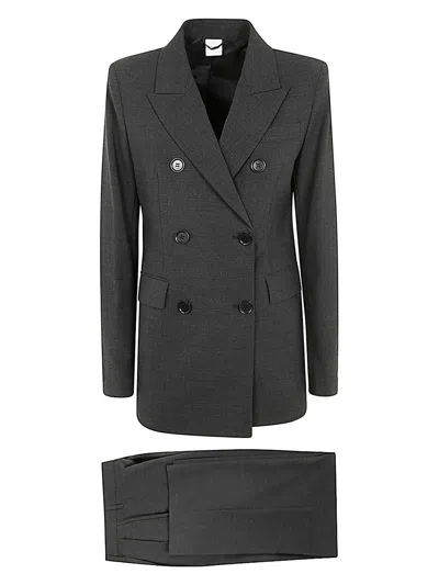 ASPESI WOMEN'S WIDE LEG TROUSERS 2 PIECES SUIT