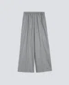 Aspesi Wool And Cashmere Blend Trousers In Gray