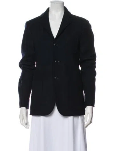Pre-owned Aspesi Wool Blazer In Blue