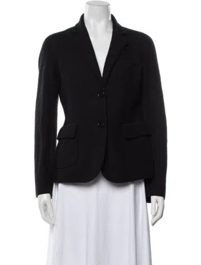 Pre-owned Aspesi Wool Blazer W/ Tags In Black
