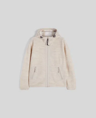 Aspesi Wool-blend Hoodie In Neutral