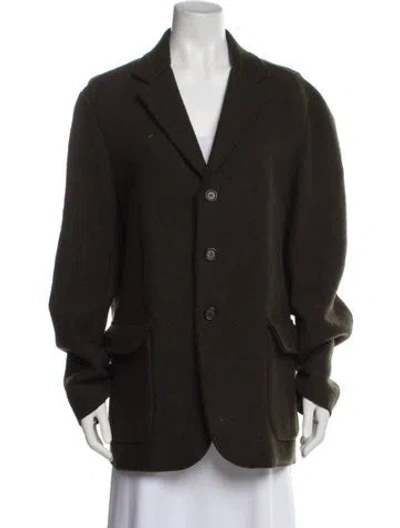 Pre-owned Aspesi Wool Coat In Brown