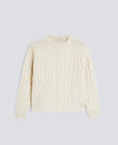Aspesi Wool Crew-neck Jumper In Neutral