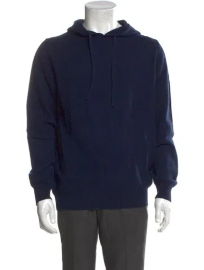 Pre-owned Aspesi Wool Crew Neck Pullover In Blue