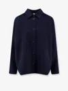 Aspesi Button-fastening Long-sleeve Jacket In Blue