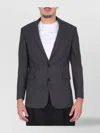 Aspesi Single-breasted Virgin Wool Jacket
