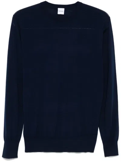Aspesi Wool Sweater In 蓝色
