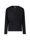 Aspesi Wool Sweater In Black