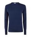 Aspesi Wool Sweater In Blue