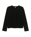 Aspesi Wool T-shirt In Black