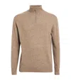 Aspesi Wool-yak-cashmere Sweater In Brown