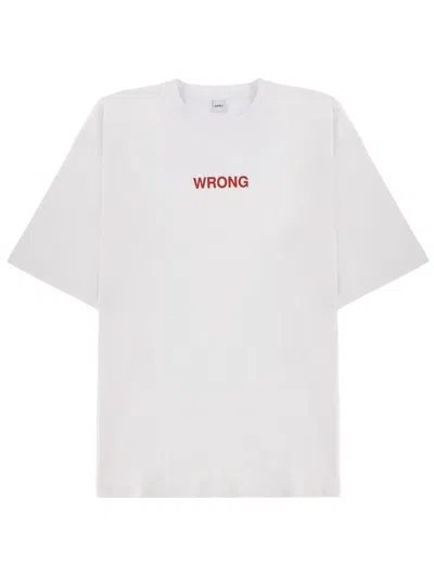 Aspesi Wrong T-shirt In White