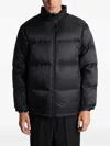 Aspesi Zip Puffer Jacket In Black