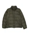 Aspesi Zip Puffer Jacket In Green