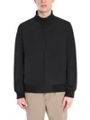 Aspesi Classic Bomber Jacket In Black