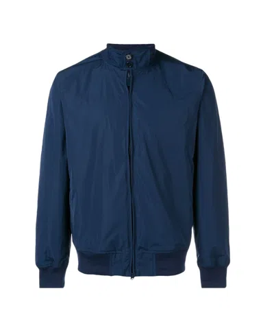 Aspesi Zip-up Bomber Jacket In Blue