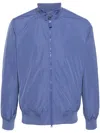 Aspesi Long-sleeved Casual Jacket In Blue