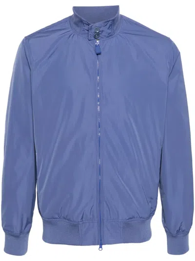 Aspesi Zip-up Bomber Jacket In Blue