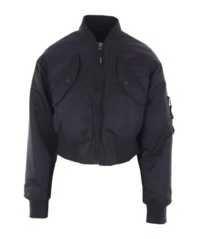 ASPESI ASPESI ZIP-UP CROPPED JAKCET