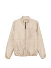 Aspesi Zip-up Jacket In Pink