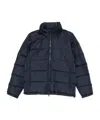 Aspesi Zip-up Padded Jacket In Blue