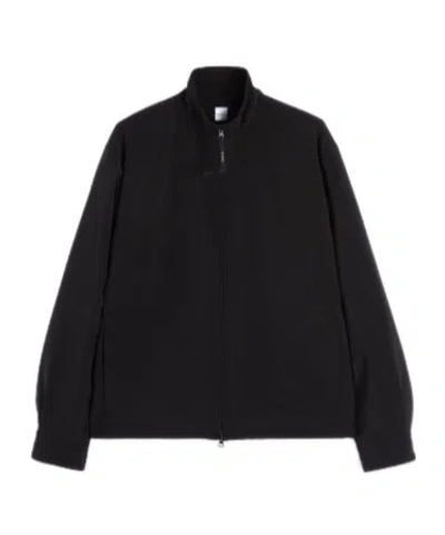 Aspesi Zipper Casual Jacket In Black